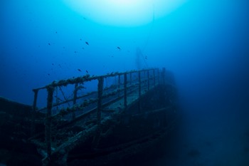 The Karwela wreck in Gozo Rebreatherpro-Training