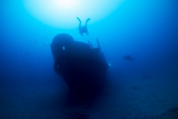 The Karwela wreck in Gozo Rebreatherpro-Training