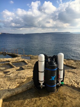 The Karwela wreck in Gozo Rebreatherpro-Training