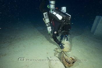 Phoenician Shipwreck Project in Gozo 2017 Rebreatherpro-Training