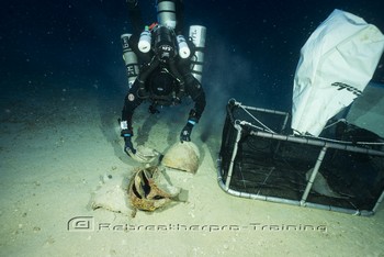 Phoenician Shipwreck Project in Gozo 2017 Rebreatherpro-Training