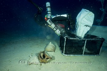 Phoenician Shipwreck Project in Gozo 2017 Rebreatherpro-Training