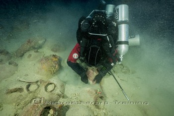 Phoenician Shipwreck Project in Gozo 2017 Rebreatherpro-Training