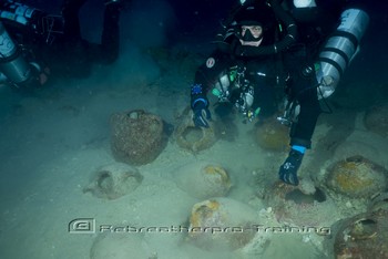 Phoenician Shipwreck Project in Gozo 2017 Rebreatherpro-Training