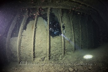 Thistlegorm was built by Joseph Thompson & Sons Rebreatherpro-Training