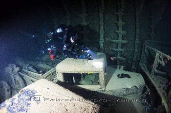 SS Thistlegorm was a British armed Merchant Navy ship Rebreatherpro-Training