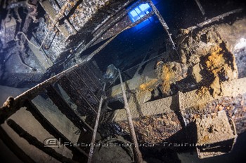 the Kingston, which sank in 1881 after running aground on Shag Rock Rebreatherpro-Training