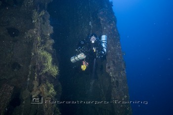 Sardinia Wreck and Cave Diving Rebreatherpro-Training