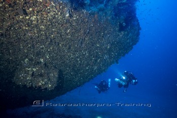 Sardinia Wreck and Cave Diving Rebreatherpro-Training