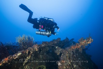 Sardinia Wreck and Cave Diving Rebreatherpro-Training