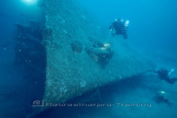 Iron Bottom Sound in Guadalcanal, The Solomons Rebreatherpro-Training