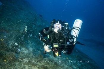 Sardinia Wreck and Cave Diving Rebreatherpro-Training