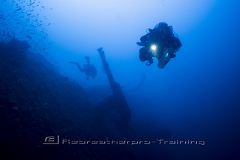 Sardinia Wreck and Cave Diving Rebreatherpro-Training