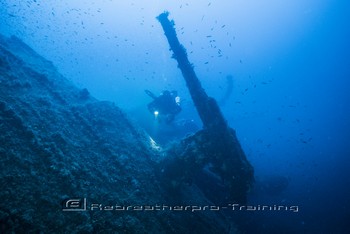 Sardinia Wreck and Cave Diving Rebreatherpro-Training