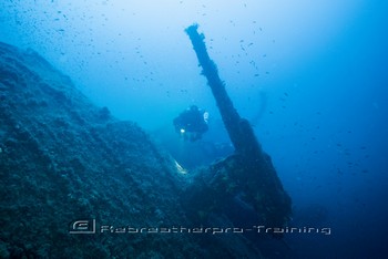 Sardinia Wreck and Cave Diving Rebreatherpro-Training