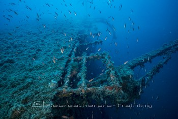 Sardinia Wreck and Cave Diving Rebreatherpro-Training