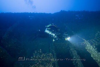 Sardinia Wreck and Cave Diving Rebreatherpro-Training