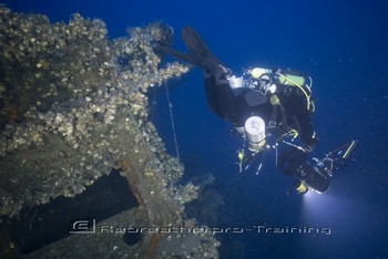 Sardinia Wreck and Cave Diving Rebreatherpro-Training