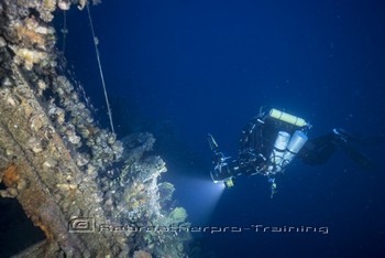 Sardinia Wreck and Cave Diving Rebreatherpro-Training