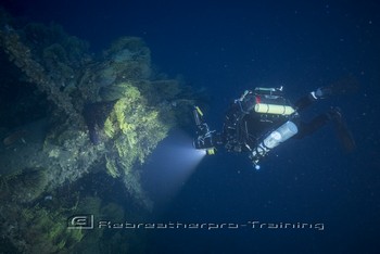 Sardinia Wreck and Cave Diving Rebreatherpro-Training