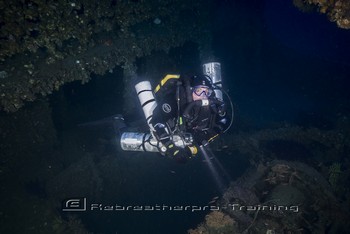 Sardinia Wreck and Cave Diving Rebreatherpro-Training