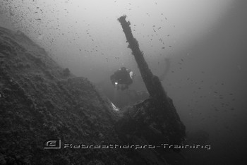 Sardinia Wreck and Cave Diving Rebreatherpro-Training