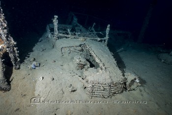 Sicily wreck diving Rebreatherpro-Training