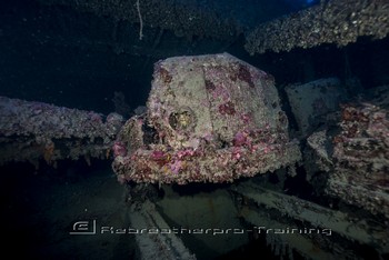 Sicily wreck diving Rebreatherpro-Training