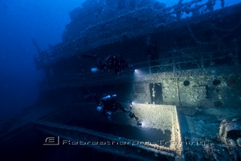 Sicily wreck diving Rebreatherpro-Training