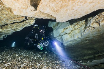 TDI CCR Full Cave Course in Lot France Rebreatherpro-Training