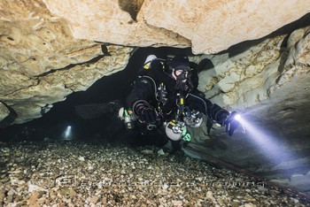 TDI CCR Full Cave Course in Lot France Rebreatherpro-Training