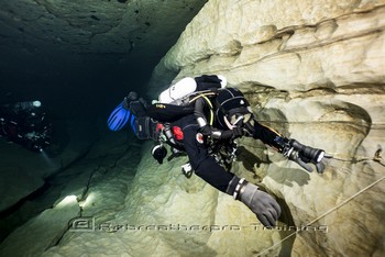 TDI CCR Full Cave Course in Lot France Rebreatherpro-Training