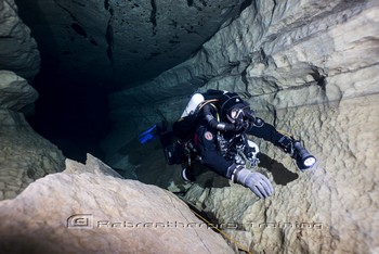 TDI CCR Full Cave Course in Lot France Rebreatherpro-Training