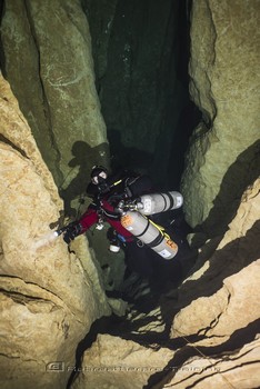 TDI CCR Full Cave Course in Lot France Rebreatherpro-Training