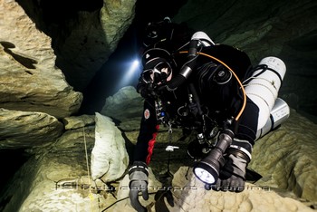 TDI CCR Full Cave Course in Lot France Rebreatherpro-Training