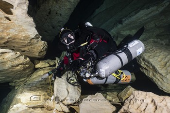 TDI CCR Full Cave Course in Lot France Rebreatherpro-Training