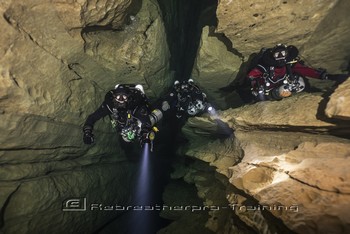 TDI CCR Full Cave Course in Lot France Rebreatherpro-Training