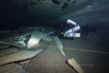 TDI CCR Full Cave Course in Lot France Rebreatherpro-Training