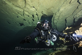 TDI CCR Full Cave Course in Lot France Rebreatherpro-Training