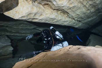 TDI CCR Full Cave Course in Lot France Rebreatherpro-Training