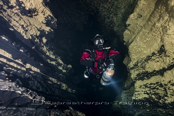 TDI CCR Full Cave Course in Lot France Rebreatherpro-Training