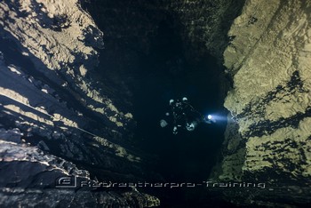 TDI CCR Full Cave Course in Lot France Rebreatherpro-Training