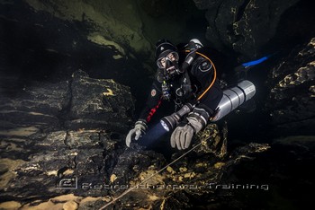 TDI CCR Full Cave Course in Lot France Rebreatherpro-Training