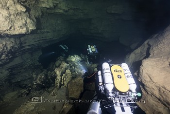 TDI CCR Full Cave Course in Lot France Rebreatherpro-Training