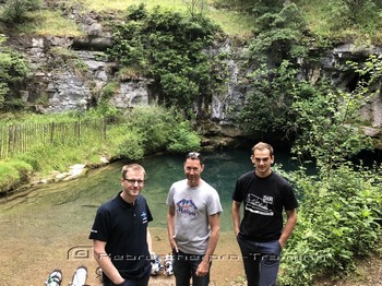 TDI CCR Full Cave Course in Lot France Rebreatherpro-Training