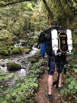 TDI CCR Full Cave Course in Lot France Rebreatherpro-Training